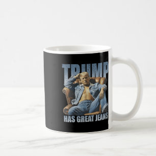 Caneca De Café Trump Tem Grandes Jeans Divertido Retro