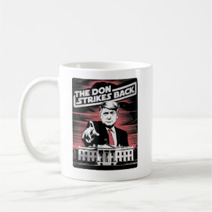 Caneca De Café Trump The Don Contra Casa Branca 2024