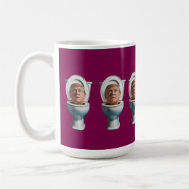 Caneca De Café Trump Toilet Mug