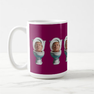 Caneca De Café Trump Toilet Mug