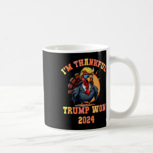 Caneca De Café Trump Turkey Engraçado Meme I'm Graças Trump Won T