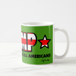 Caneca De Café Trump! Uma América melhor para todos! MUG VERDE