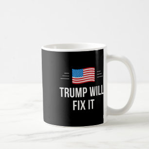 Caneca De Café Trump Vai Corrigi-Lo -