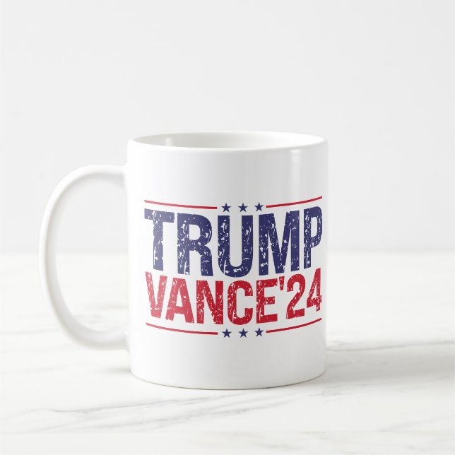 Caneca De Café Trump Vance 2024 (Esquerda)