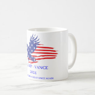 Caneca De Café Trump Vance 2024
