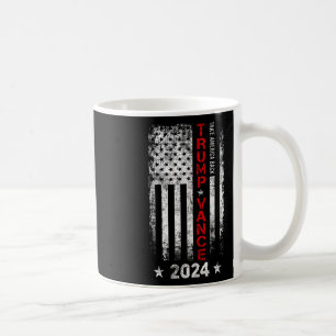 Caneca De Café Trump Vance 2024 U Flag Vintage - take America Bac