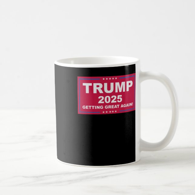 Caneca De Café Trump Vance 2025 - Excelente Novamente () (Direita)