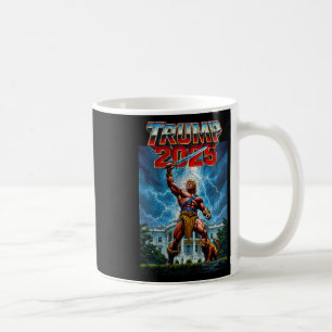 Caneca De Café Trump Vintage 47º Presidente Estados Unidos Assuma