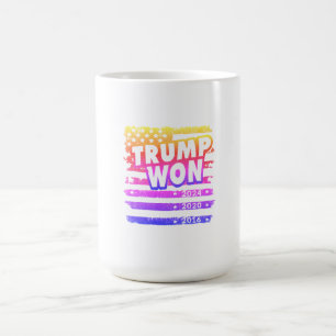 Caneca De Café Trump Won 2024