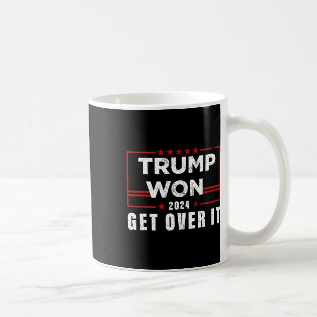 Caneca De Café Trump Won supera isso 2024 (Direita)