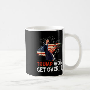 Caneca De Café Trump Won supera isso 2024 Donald Trump Won 2024