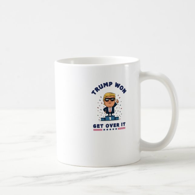 Caneca De Café Trump Won - Supere (Direita)