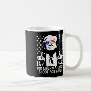Caneca De Café Trump You Liberals Cant Shots For American Usa Fla
