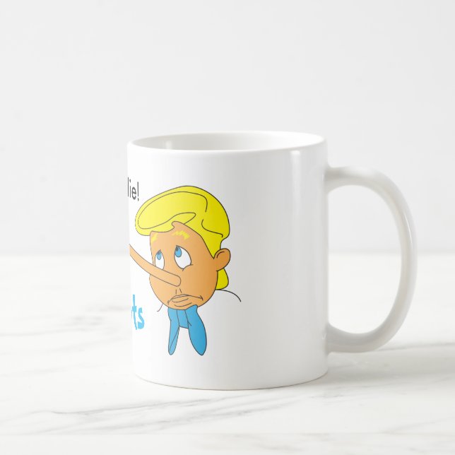 Caneca De Café Trumpnocchio (Direita)