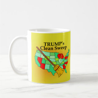 Caneca De Café Trump's Clean Sweep Mug