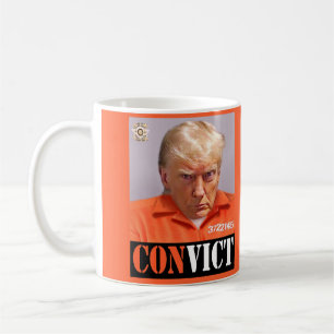 Caneca De Café Trump's MUG-Shot.