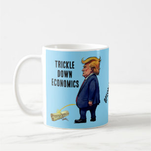 Caneca De Café Trump's Trickle Down Economics