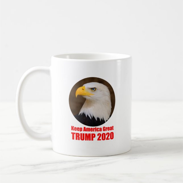 Caneca De Café Trunfo 2020 de Eagle do americano (Esquerda)