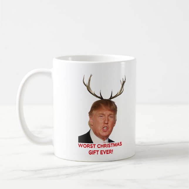 Caneca De Café Trunfo, o presente o mais mau do Natal nunca! (Esquerda)