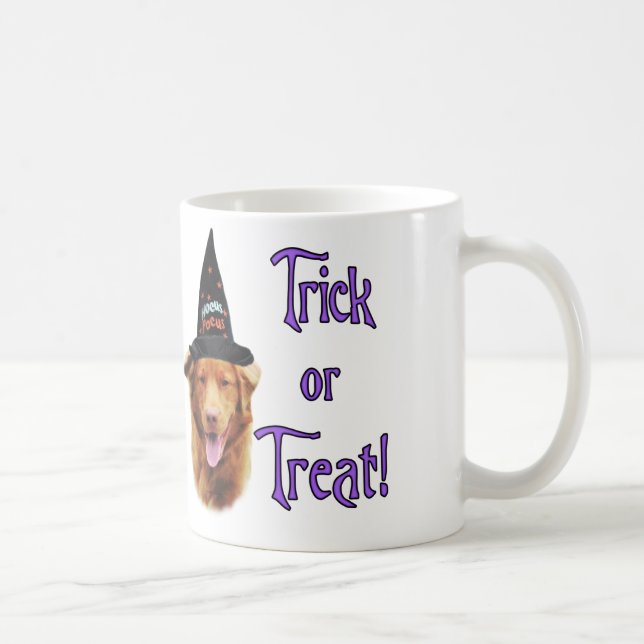 Caneca De Café Truque de Retriever de Toleragem de Pato da Nova E (Direita)