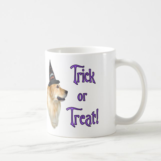 Caneca De Café Truque do ouro Retriever (Direita)