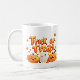 Caneca De Café Truque ou tratamento