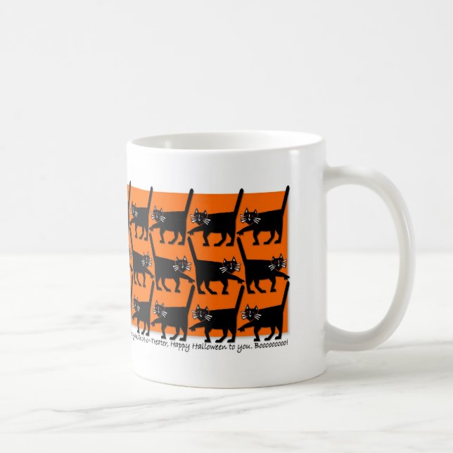 Caneca De Café Truque-Ou-Treater (Direita)