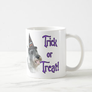 Caneca De Café Truque Schnauzer Padrão
