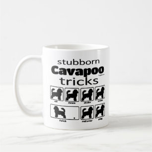 Caneca De Café Truques de Cavapoo Tubêntricos