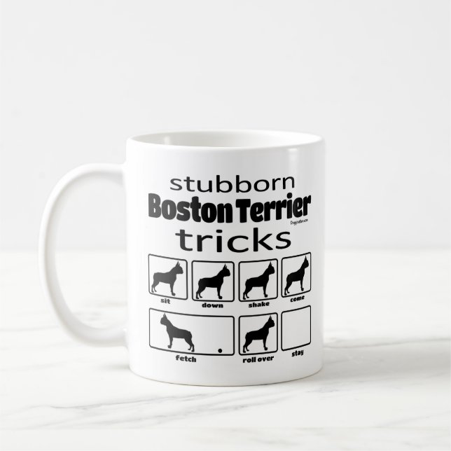 Caneca De Café Truques Teatrais de Boston (Esquerda)