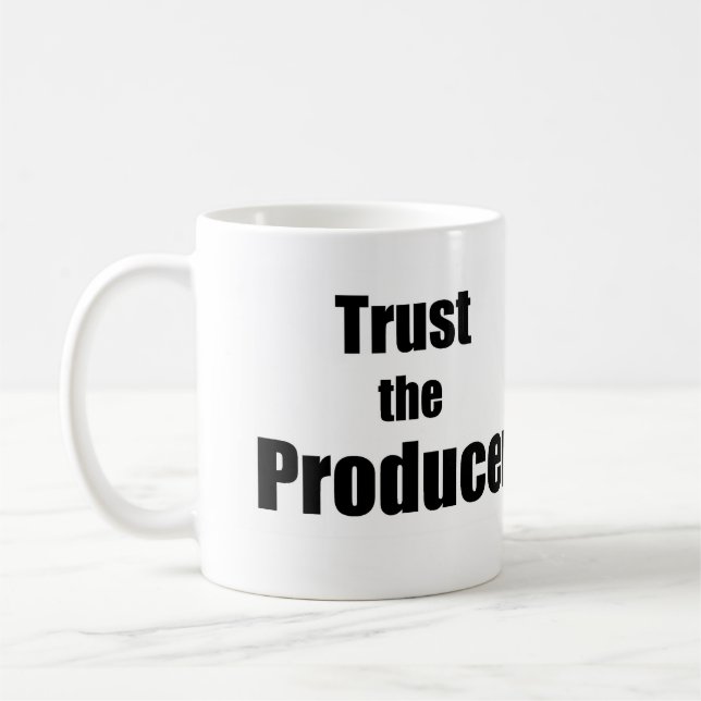 Caneca De Café Trust Producer the Coffee Mug (Esquerda)