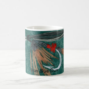 Caneca De Café Truta Clássica "Ferro Azul"