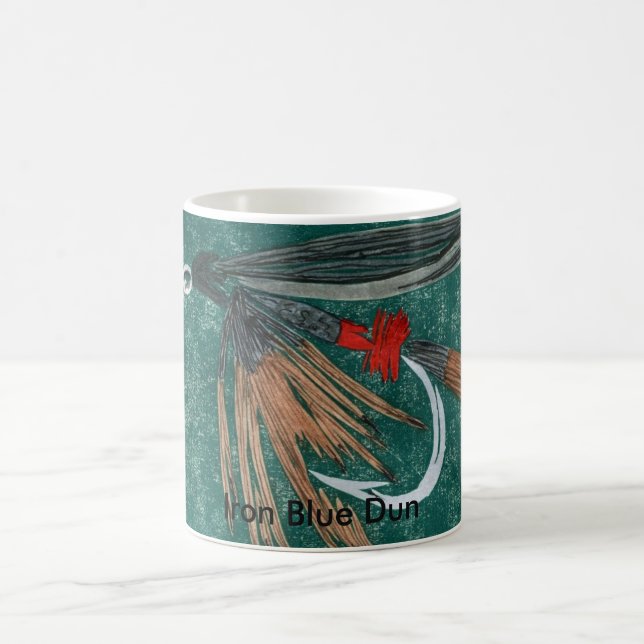 Caneca De Café Truta Clássica "Ferro Azul" (Centro)