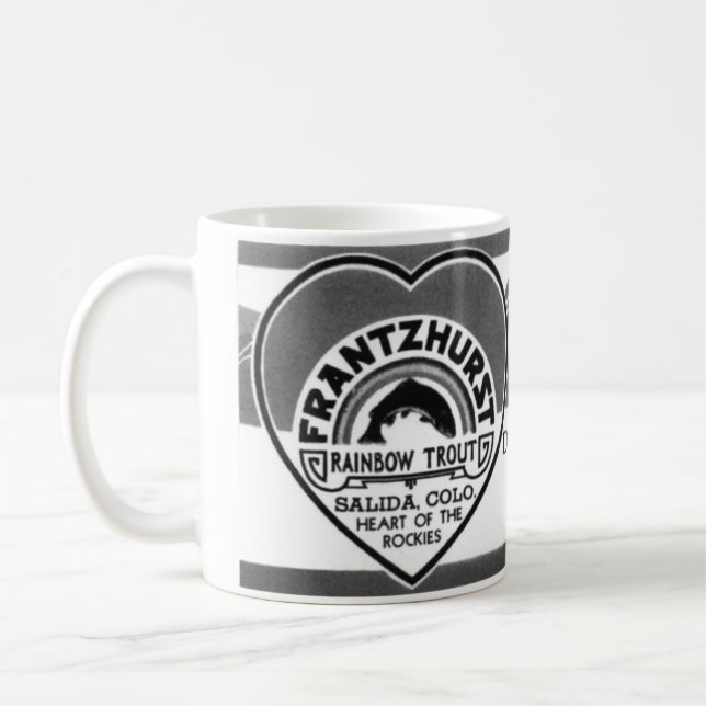 Caneca De Café Truta de arco-íris de Frantzhurst (Esquerda)