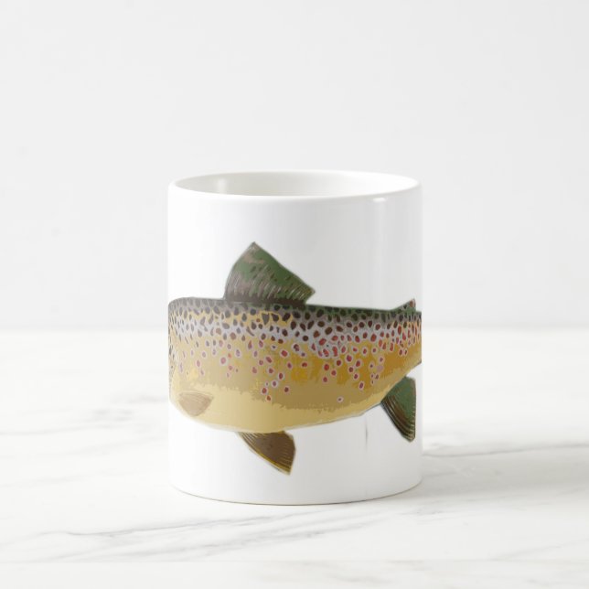 Caneca De Café Truta de Brown (Centro)