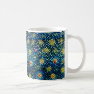 Caneca De Café Truta de ribeiro por PatternWear©