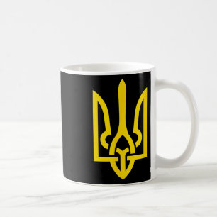 Caneca De Café Tryzub Símbolo da Ucrânia