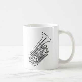 Caneca De Café Tuba "Desenho"