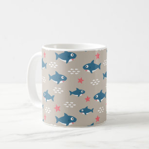 Caneca De Café Tubarão