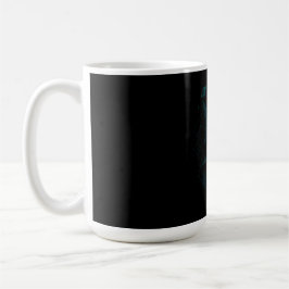 Caneca De Café Tubarão Astral - Predador do Oceano Cósmico