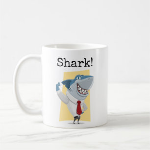Caneca De Café Tubarão! Empresário