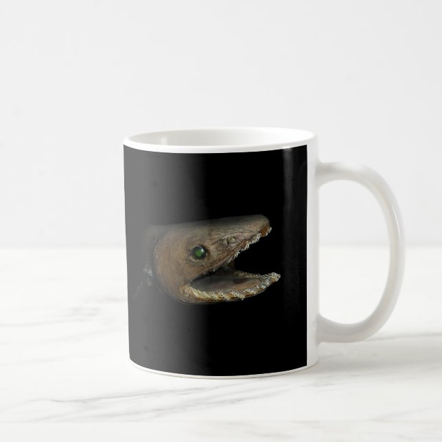 Caneca De Café Tubarão Frilled Chlamydoselachus Anguineus (Direita)