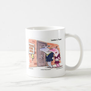 Caneca De Café Tubarao Martelo @ Porta Camisetas Engraçadas Prese