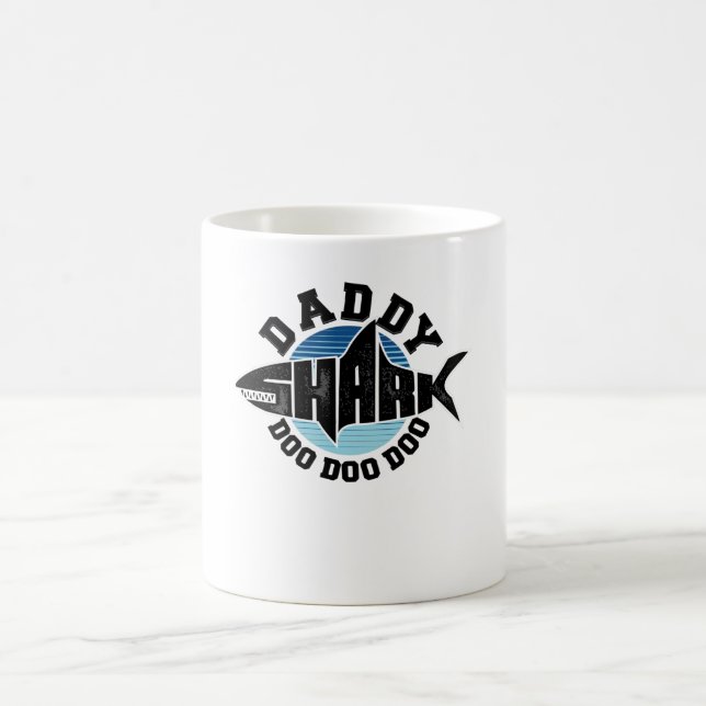 Caneca De Café Tubarão Papai (Centro)