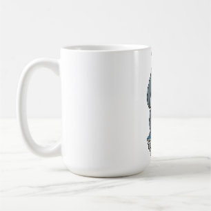 Caneca De Café Tubarão Tralalero Meme