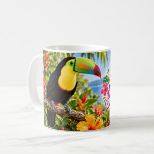Caneca De Café Tucano Beak Sua Própria Espécie de Belo