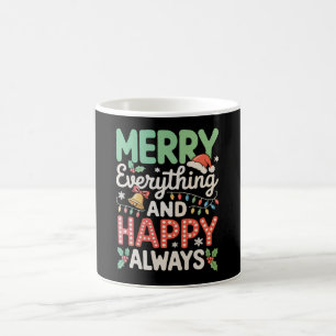 Caneca De Café Tudo Alegre E Feliz Sempre Natal Xmas