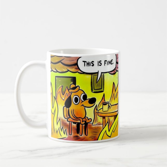 Caneca De Café Tudo Bem, É Boa Mug 11Oz / 15 (Esquerda)