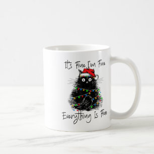 Caneca De Café Tudo Bem Estou Bem Tudo Está Bem Natal Bla