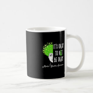 Caneca De Café Tudo Bem Não Estar Bem Borboleta Saúde Mental A